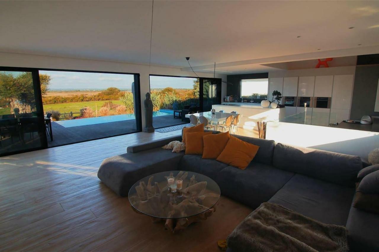 Villa De Luxe Avec Piscine, Vue Imprenable Sene Exterior photo