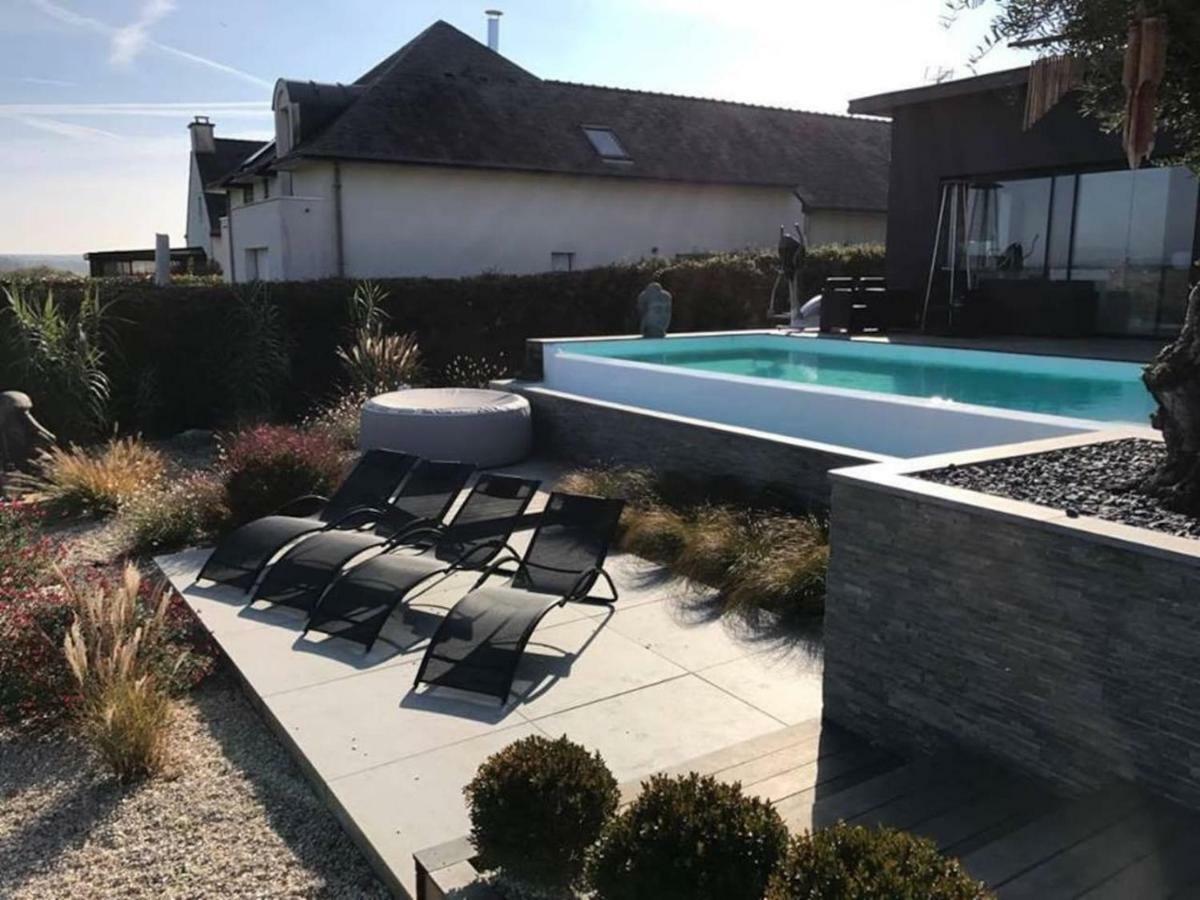 Villa De Luxe Avec Piscine, Vue Imprenable Sene Exterior photo